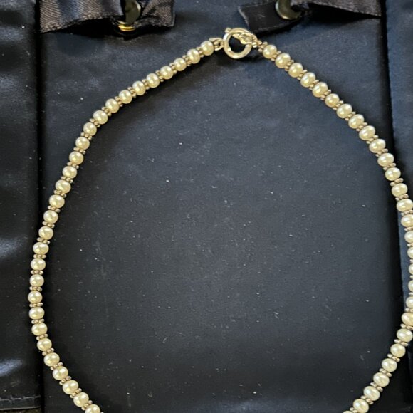 Pearl necklace and bracelet set - Picture 4 of 6